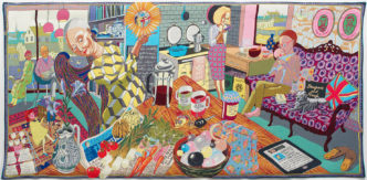 Grayson Perry, The Annunciation of the Virgin Deal, 2012. From the series The Vanity of Small Differences, edition of 6 plus 2 Aps. Courtesy the artist and Victoria Miro, London, © Grayson Perry