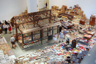 Song Dong, Waste Not, 2005–12, installation view at the Curve, Barbican, London, 2012. Courtesy: the artist and Barbican Art Gallery, London; photograph: © Jane Hobson