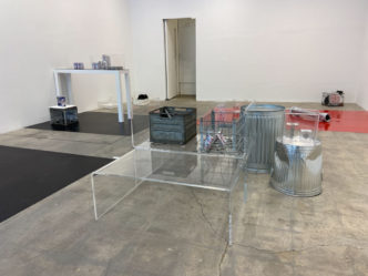 Cady Noland, Installation view, 2023, Gagosian Gallery-New York, Courtesy Gagosian