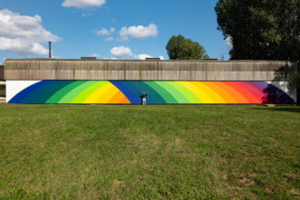 Julio Le Parc, Aurora, Exhibition view, 2023, Galleria Continua-Les Moulins. Photo: Hafid Lhachmi, Courtesy Galleria Continua