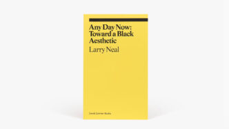 Any Day Now: Toward a Black Aesthetic